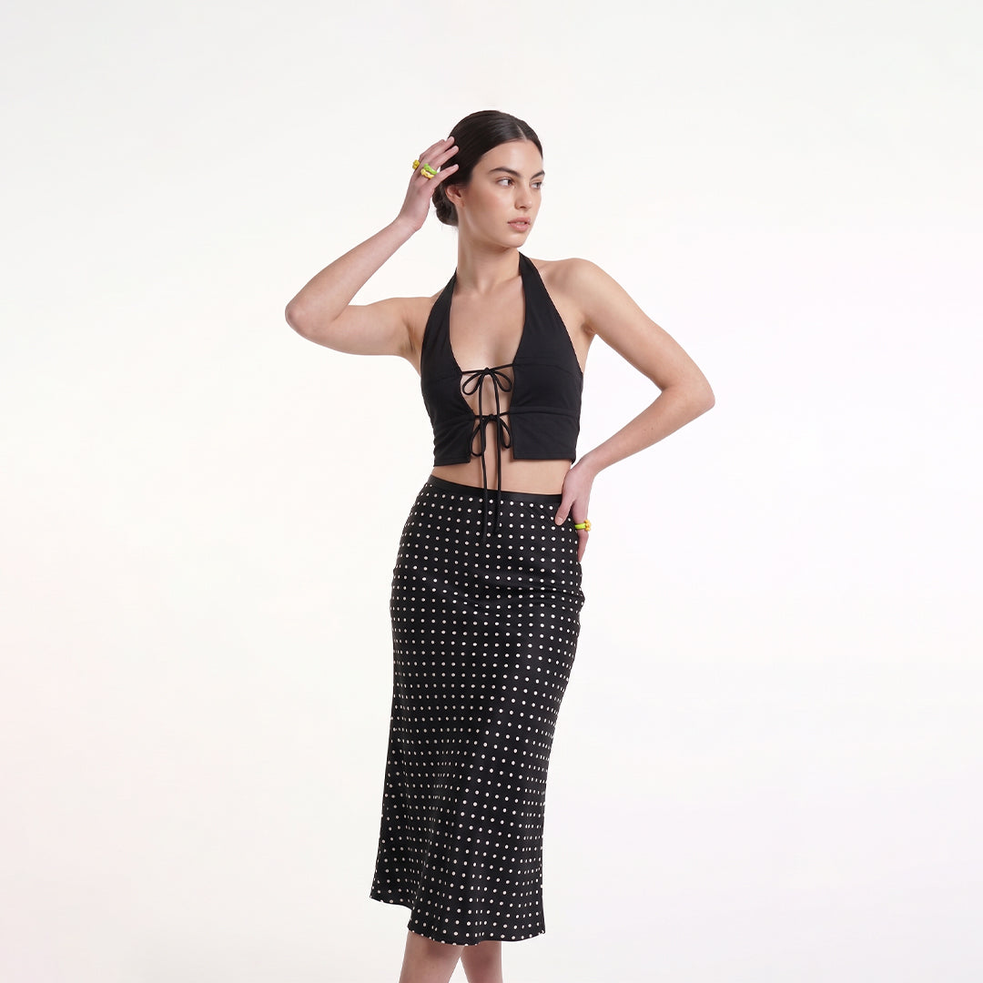 Crop top abertura