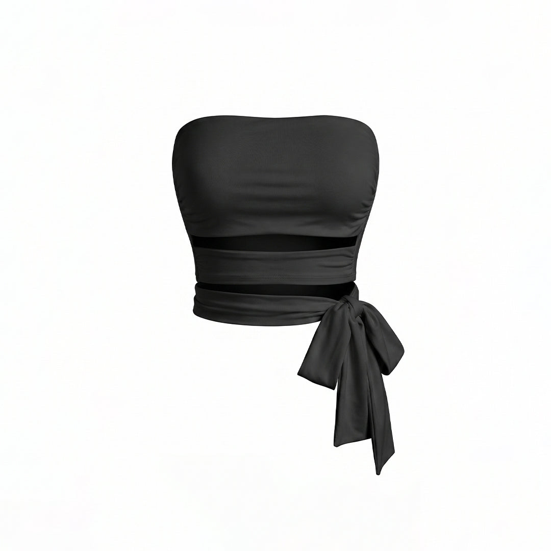 Top strapless lazo