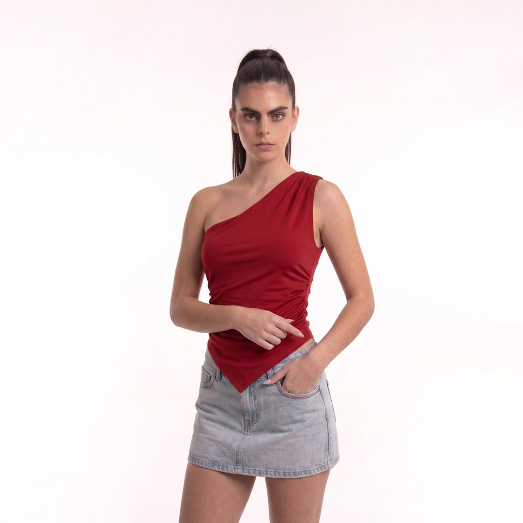 Blusa asimétrica