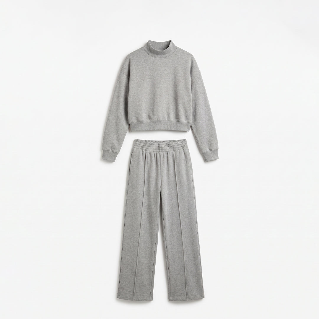 Sudadera básica corta