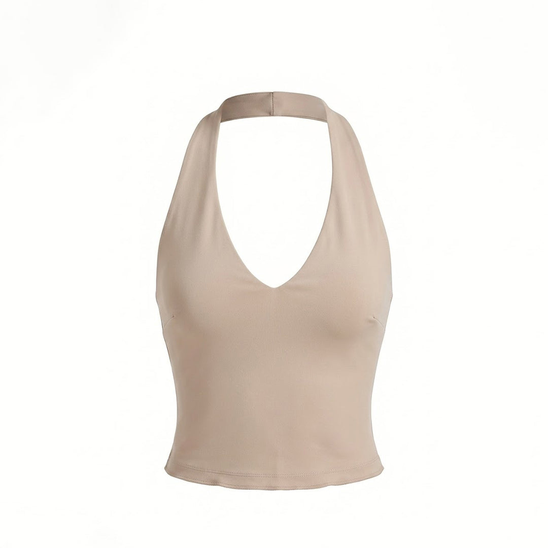 Top diseño halter