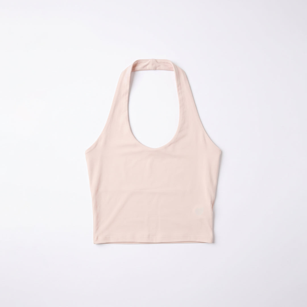 Blusa básica cuello halter