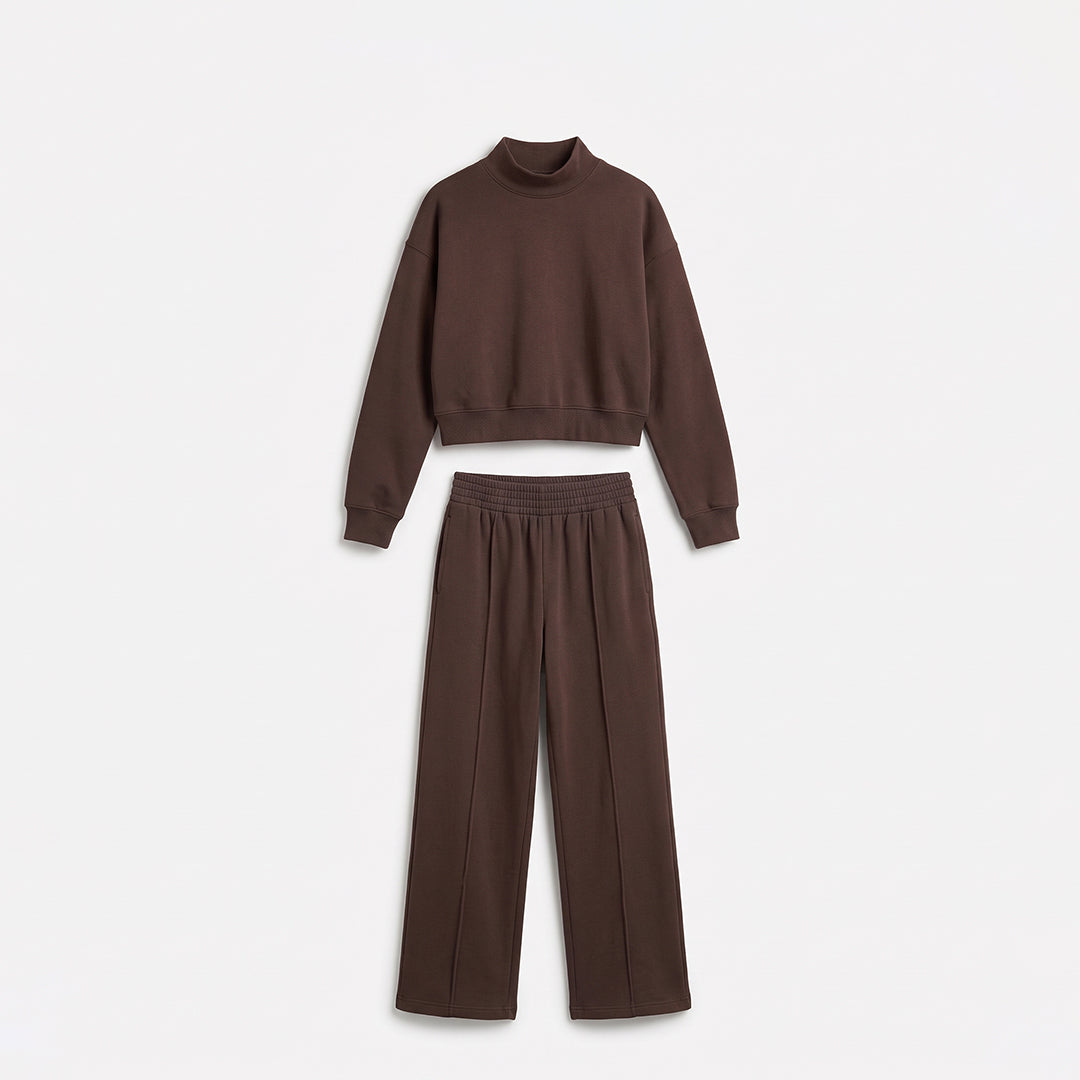 Sudadera básica corta