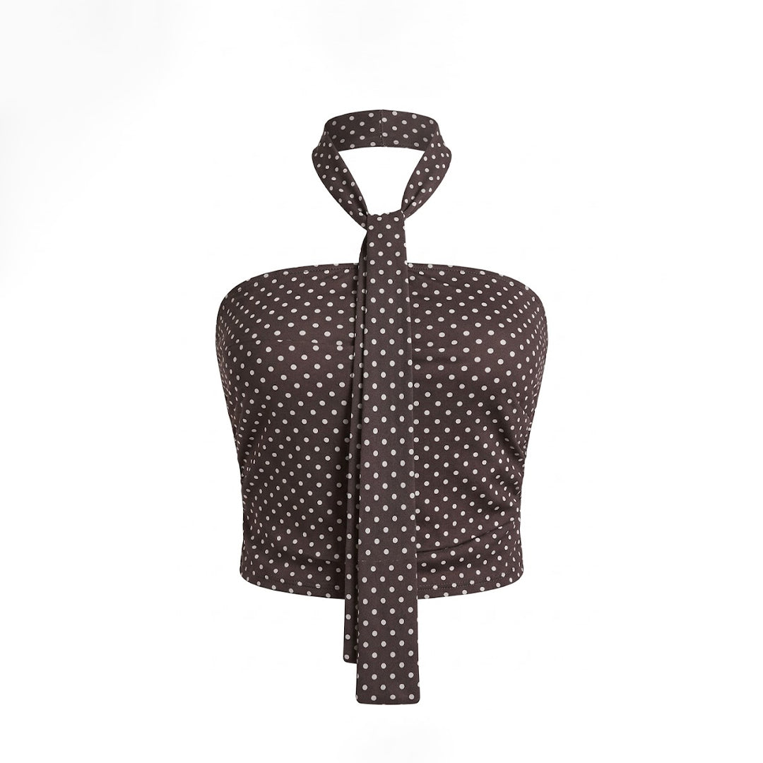 Top polka dots bufanda