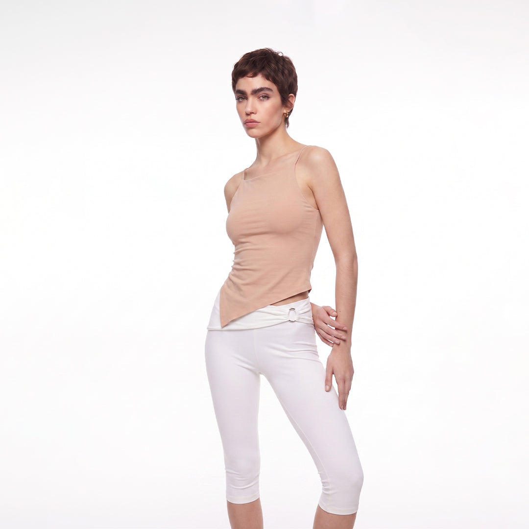 Blusa tirantes asimétrica