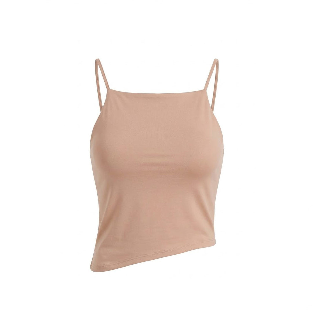 Blusa tirantes asimétrica