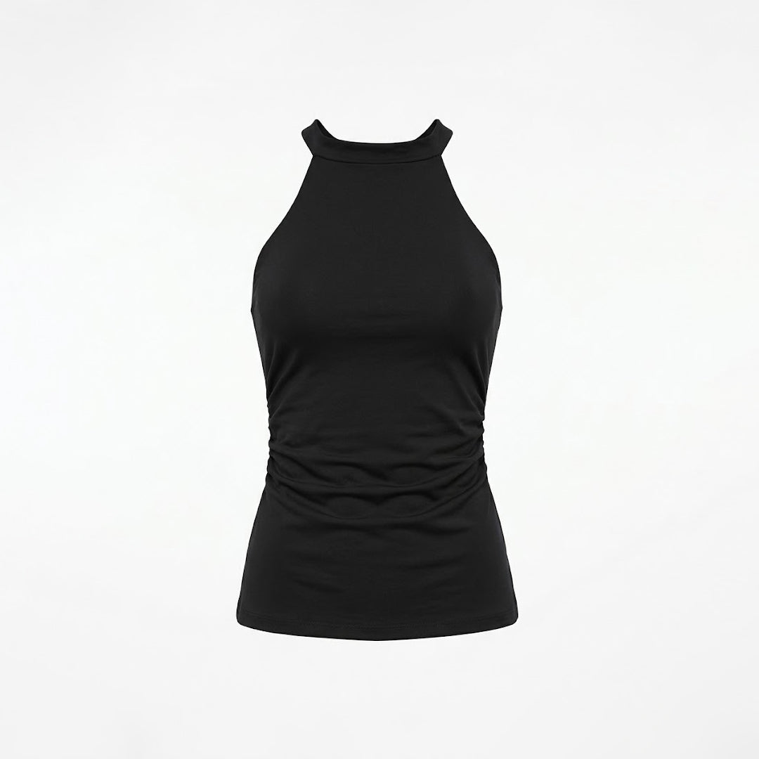 Blusa halter abertuas