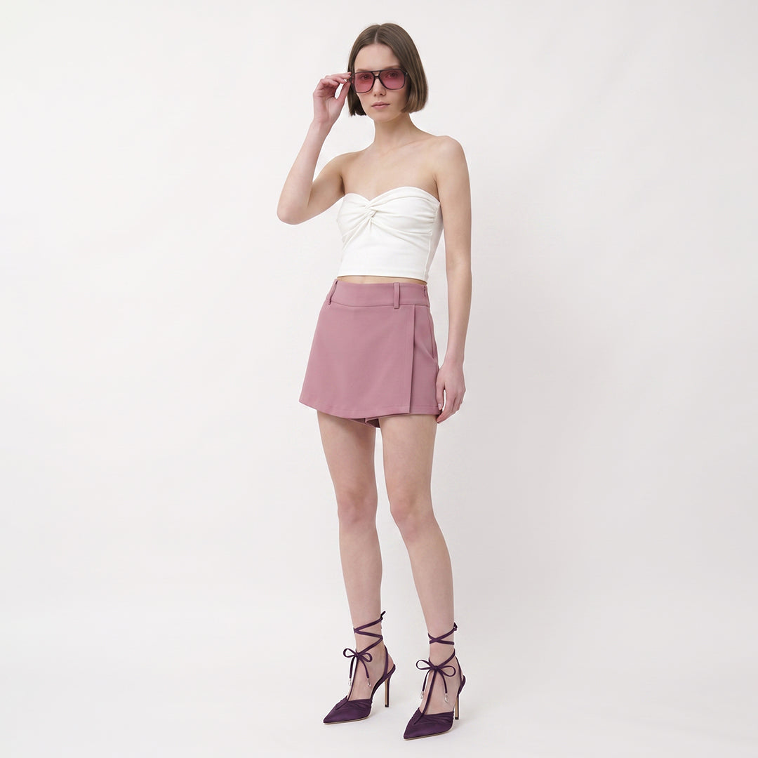 Top strapless nudo