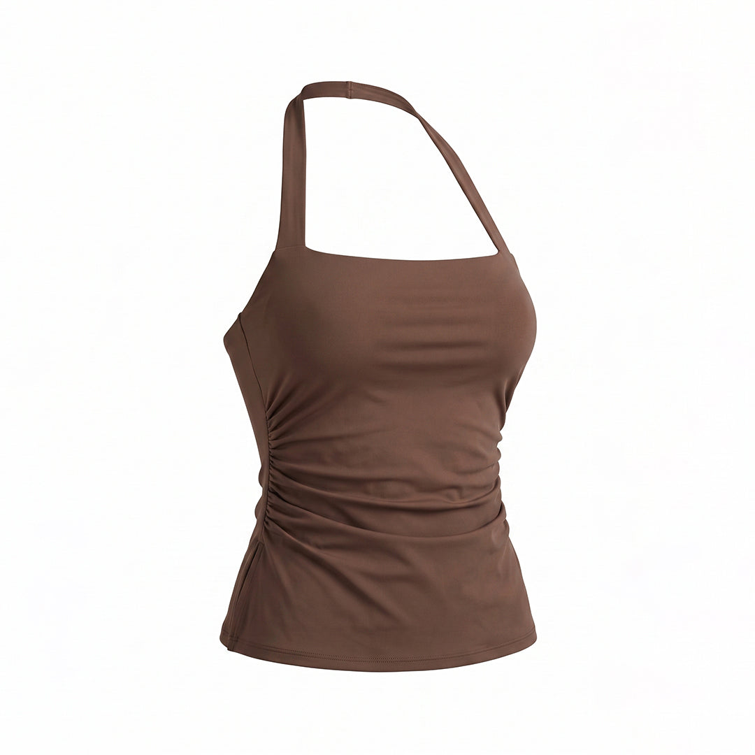 Blusa básica halter