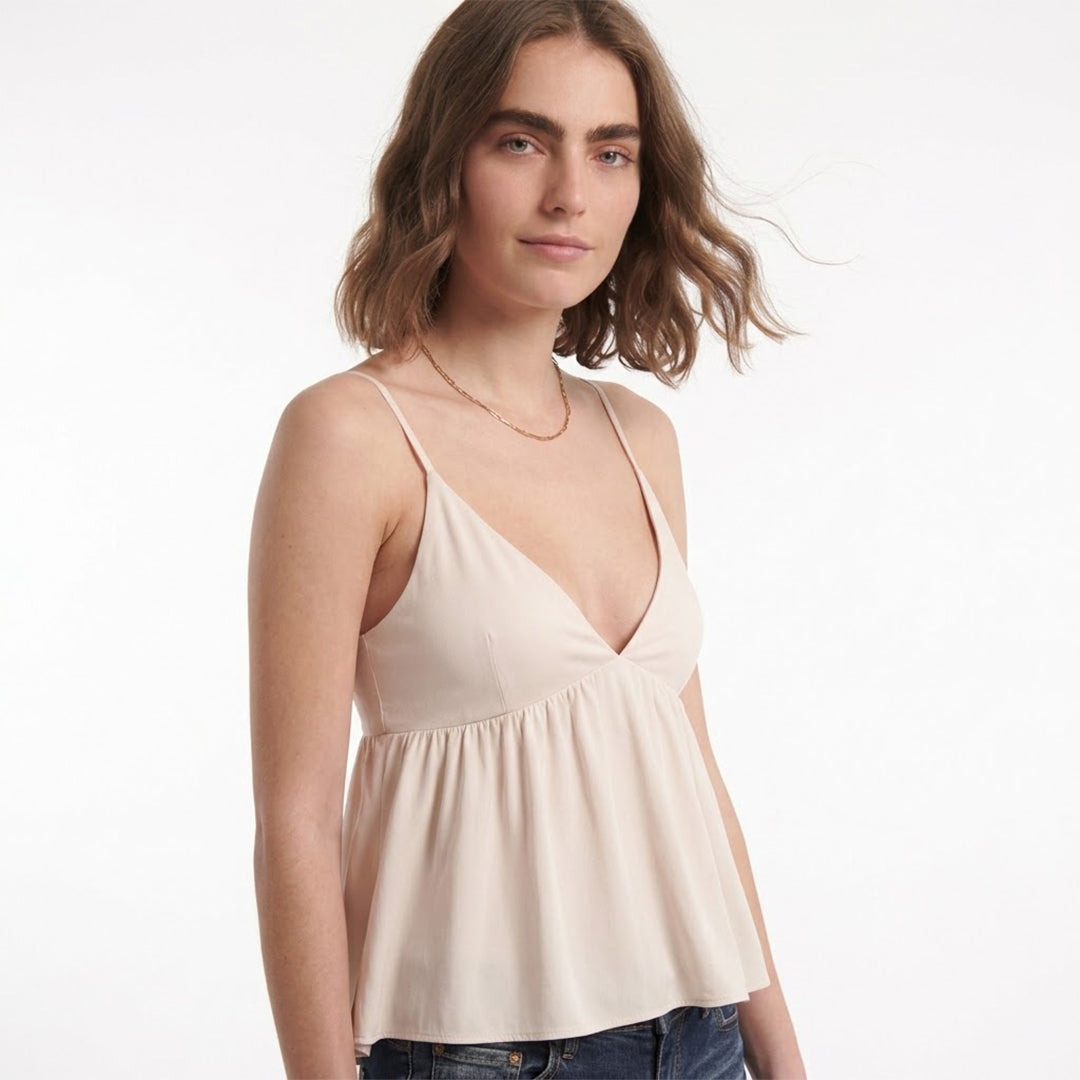 Top peplum tirantes