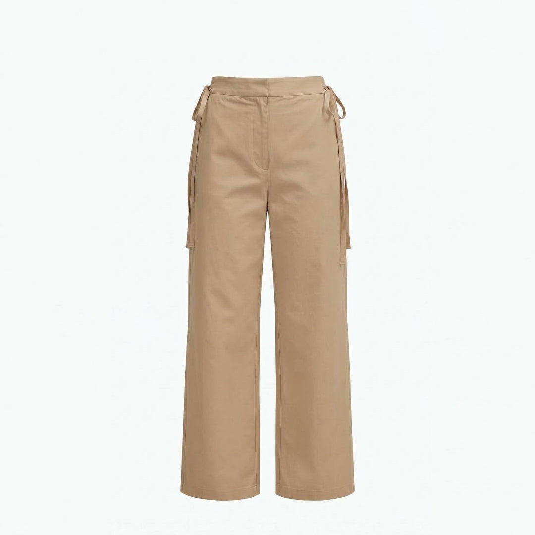 Pantalón parachute cintas