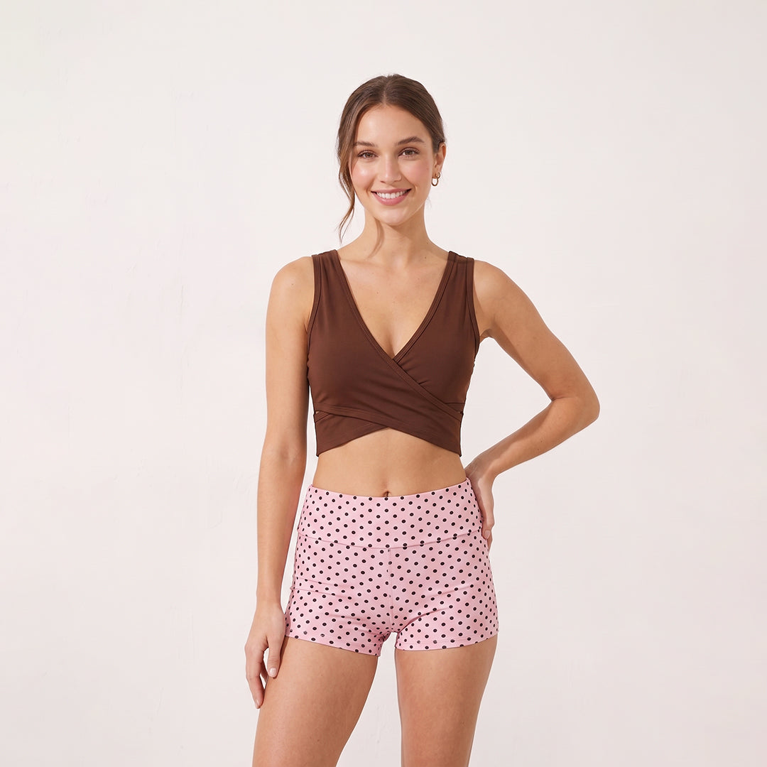 Crop Top cruzado