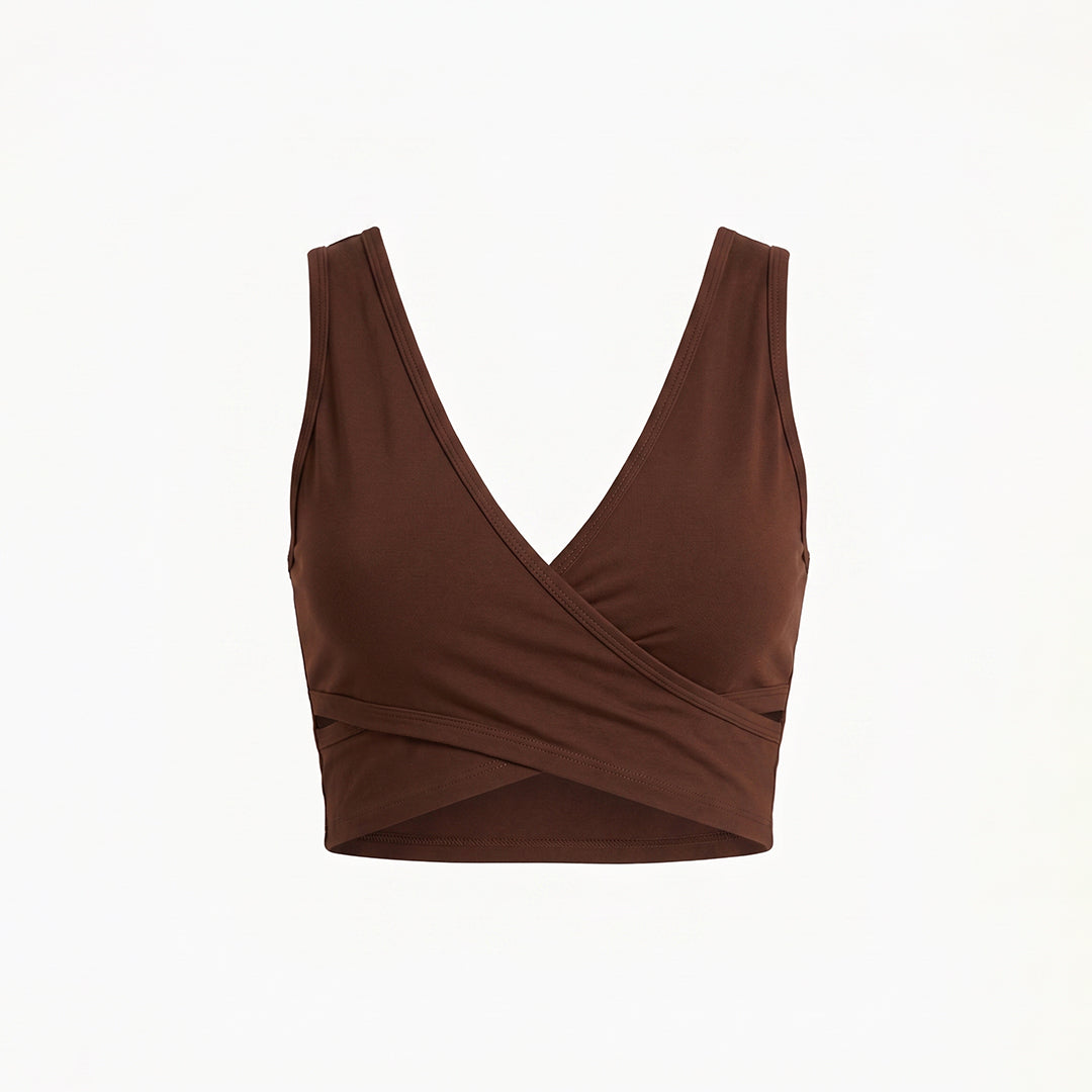 Crop Top cruzado