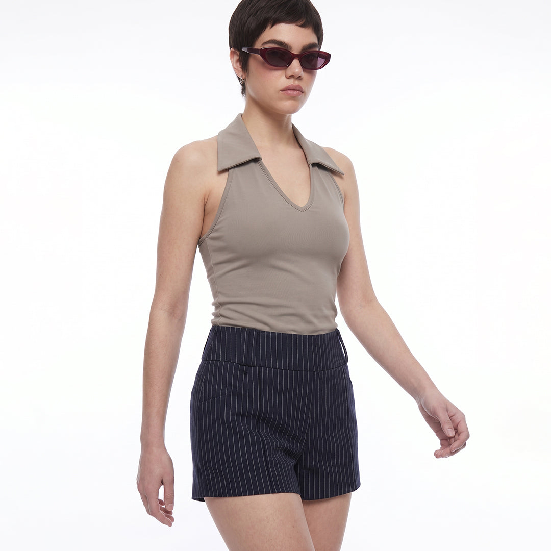 Blusa cuello tipo polo
