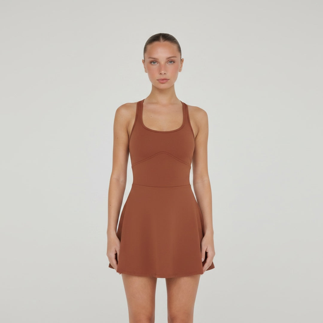 Vestido con short