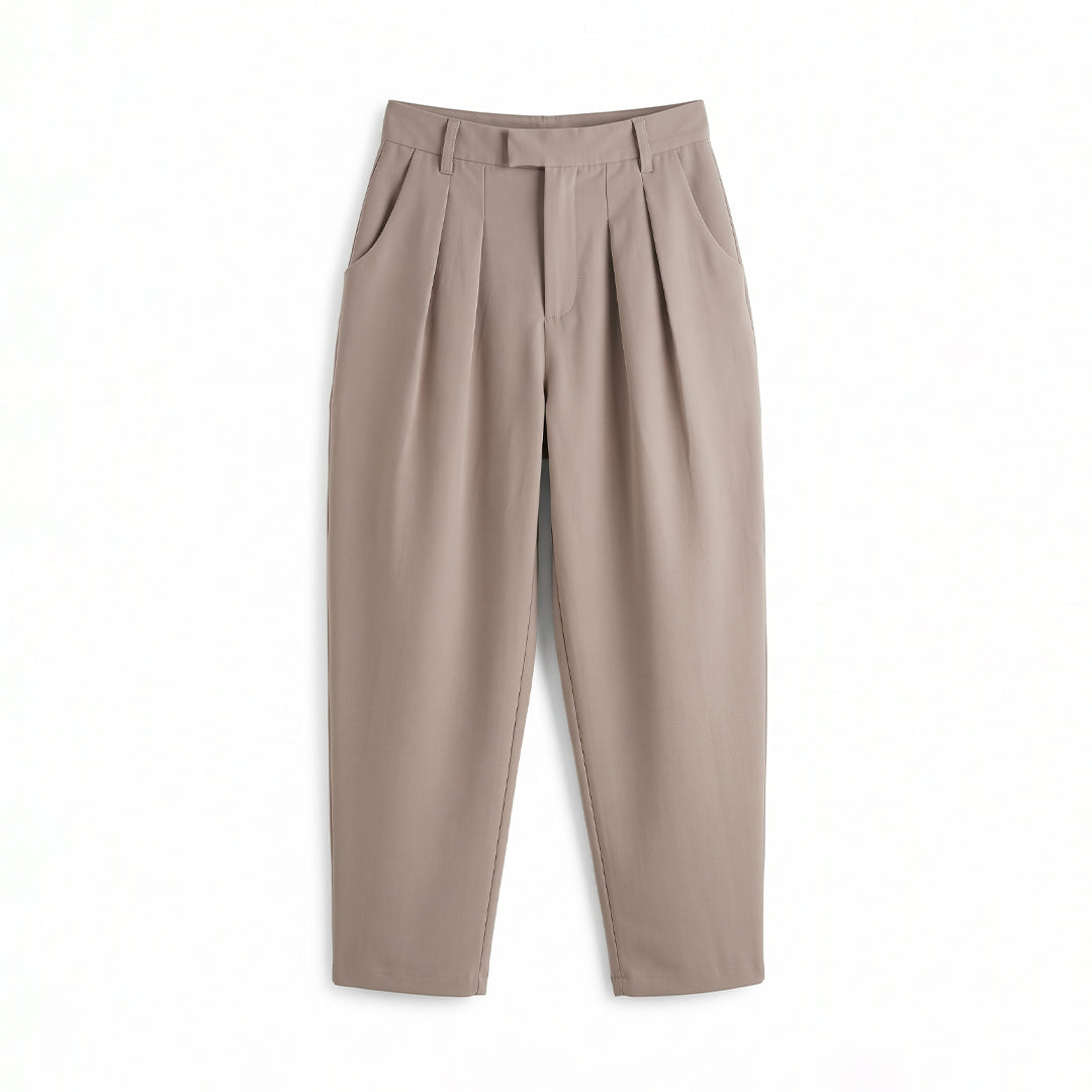Pantalón carrot pinzas