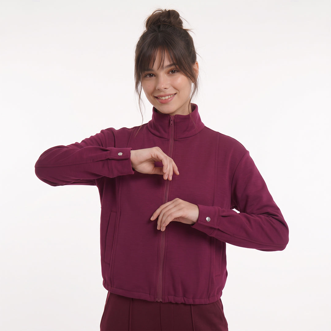 Sudadera con cierre