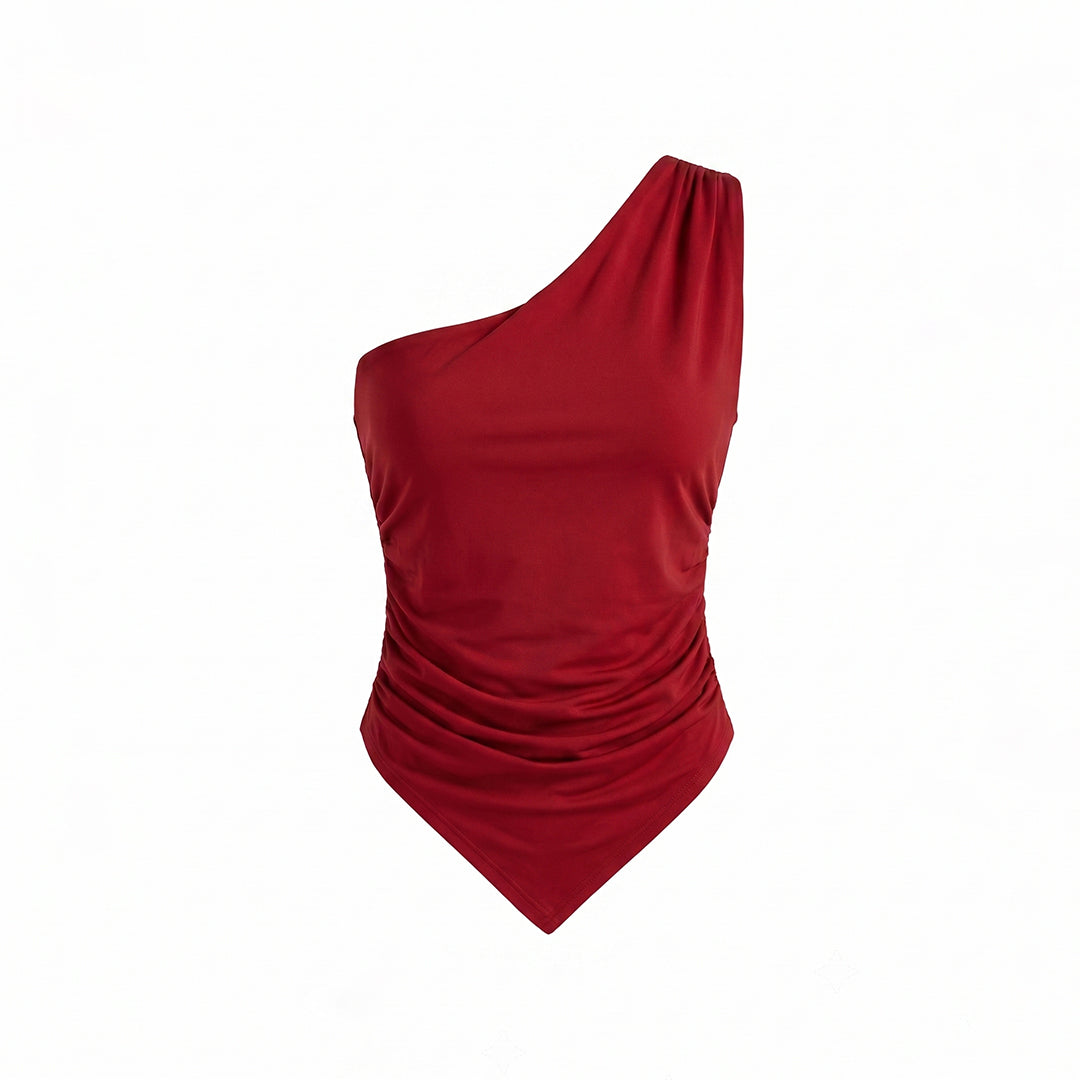 Blusa asimétrica