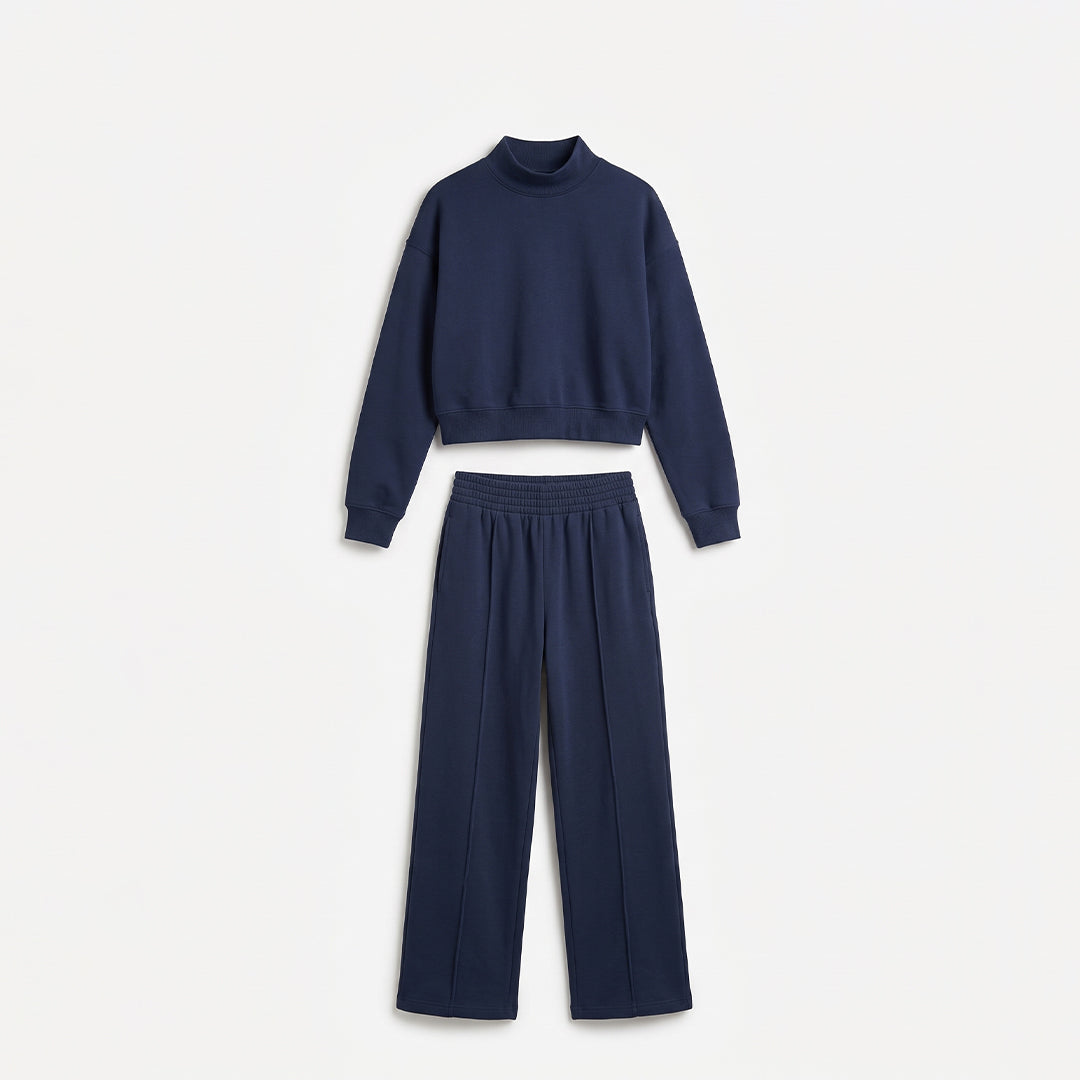 Sudadera básica corta