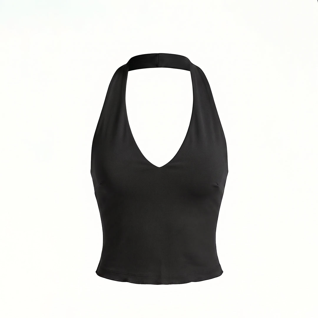Top diseño halter
