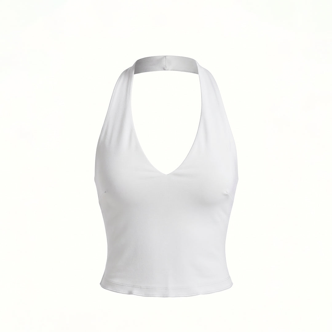 Top diseño halter
