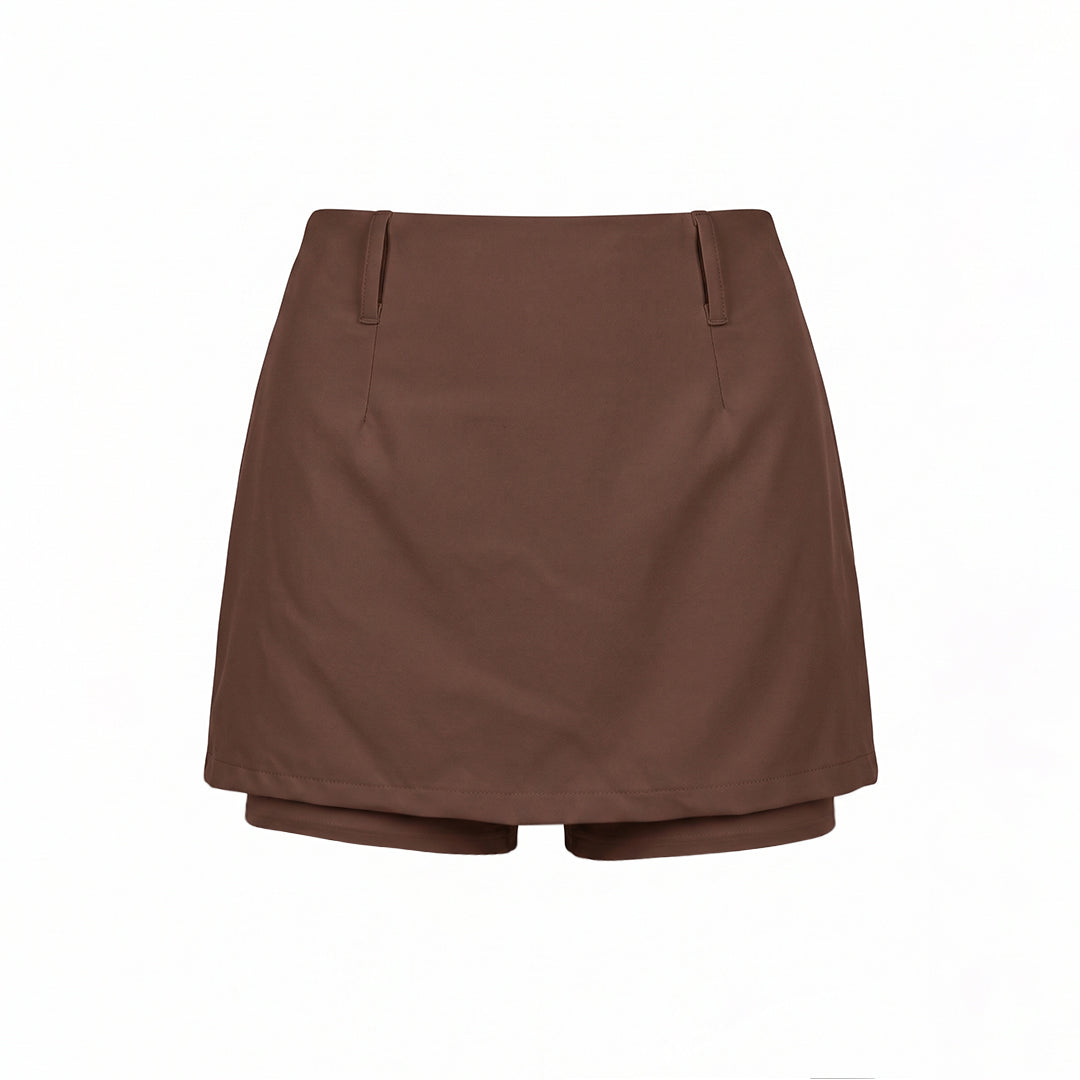 Short falda presillas
