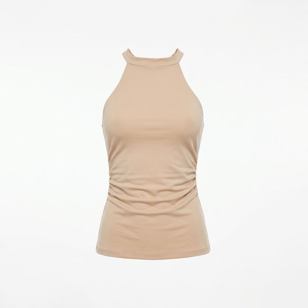 Blusa halter abertuas