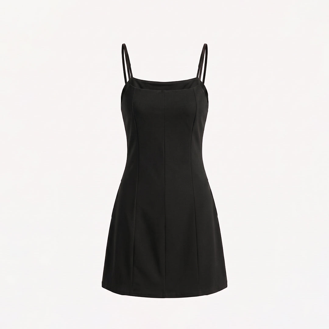 Vestido mini recto