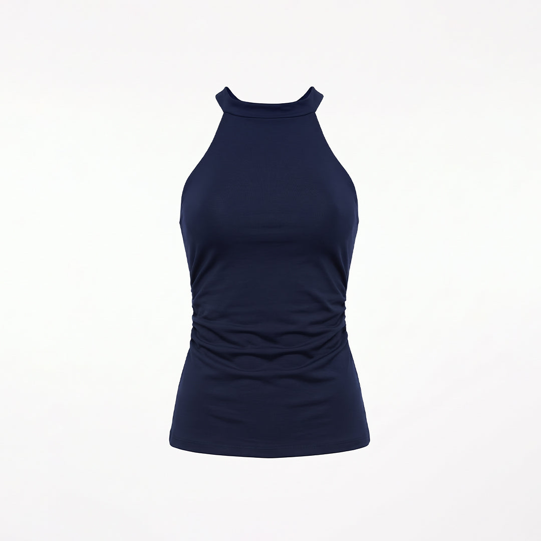 Blusa halter abertuas