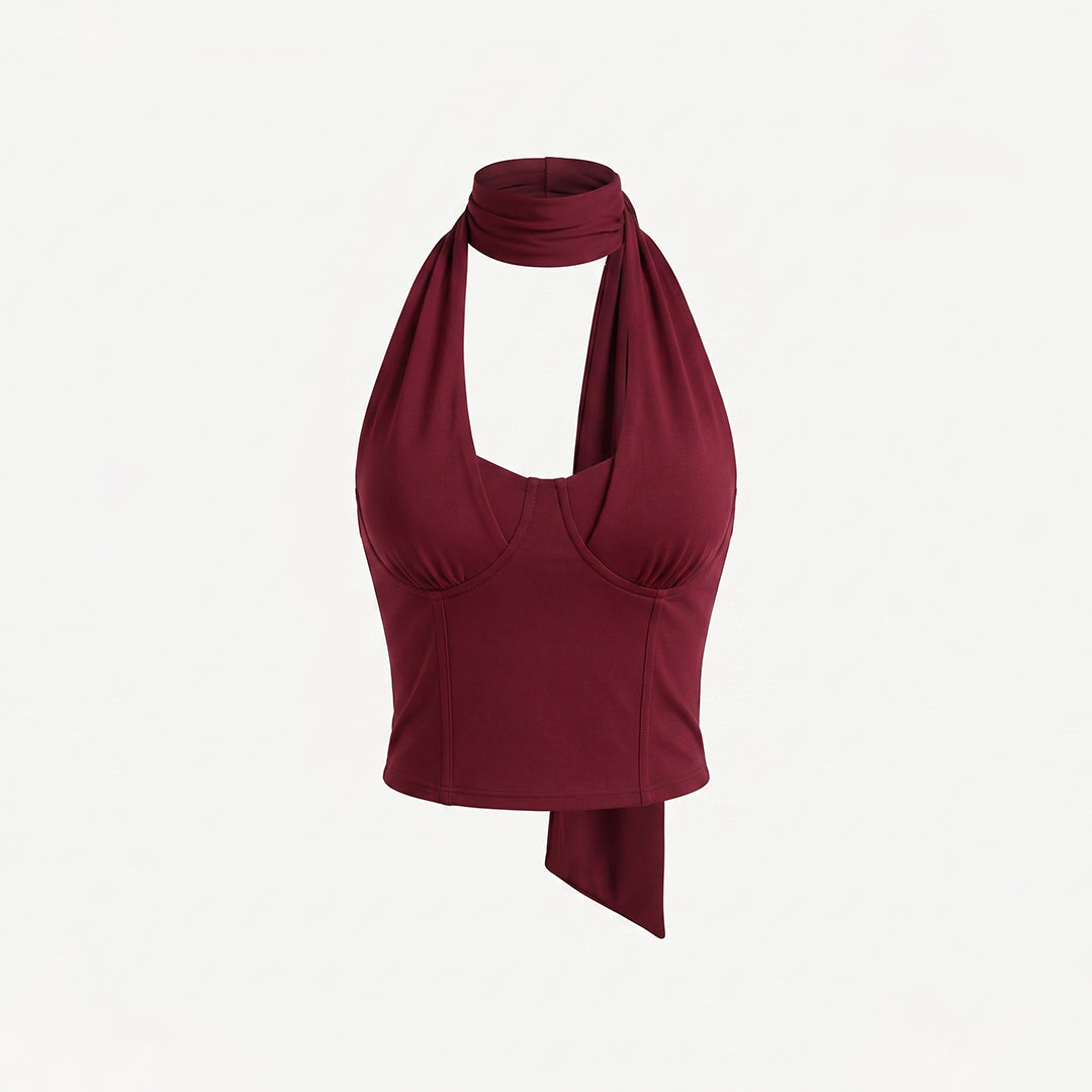 Top halter bufanda