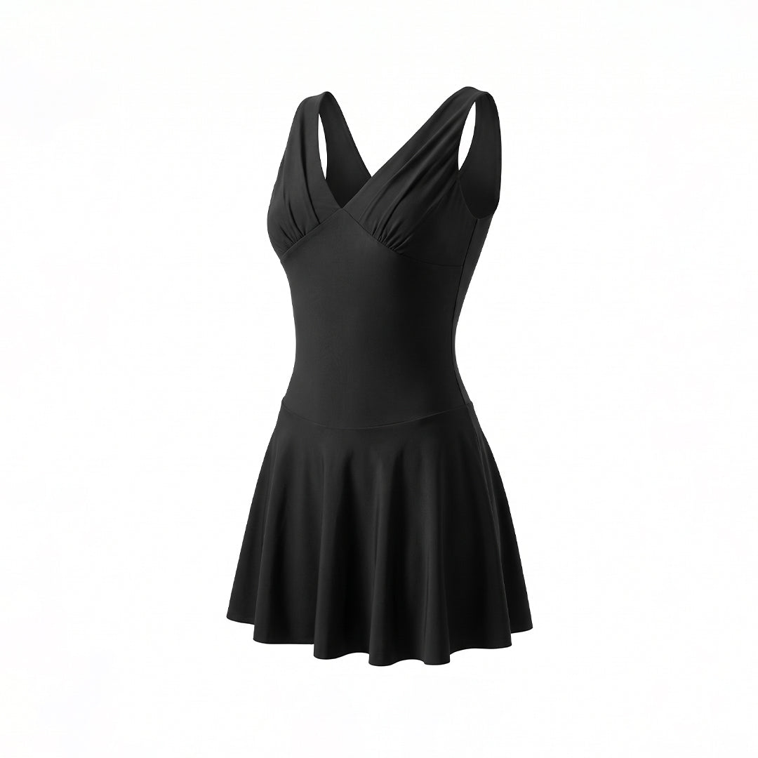 Vestido escote en "V"