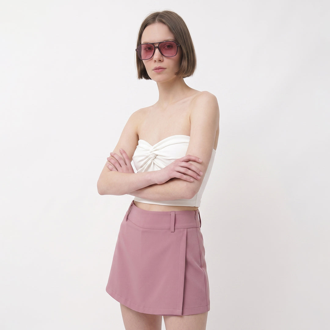 Top strapless nudo