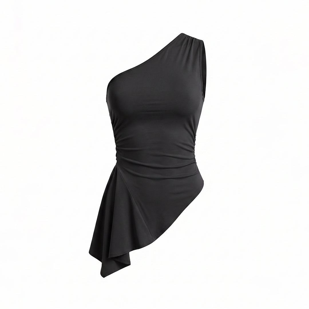 Blusa asimétrica