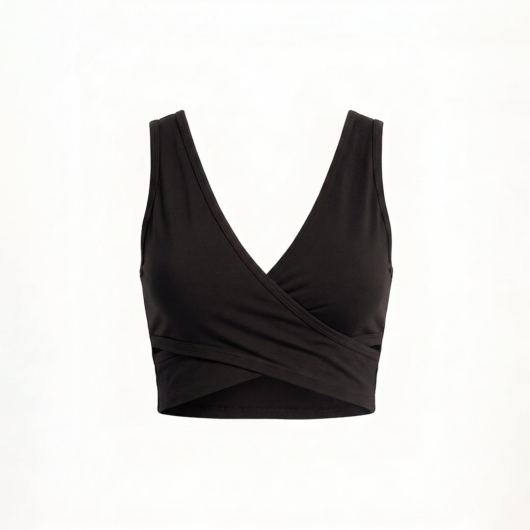 Crop Top cruzado