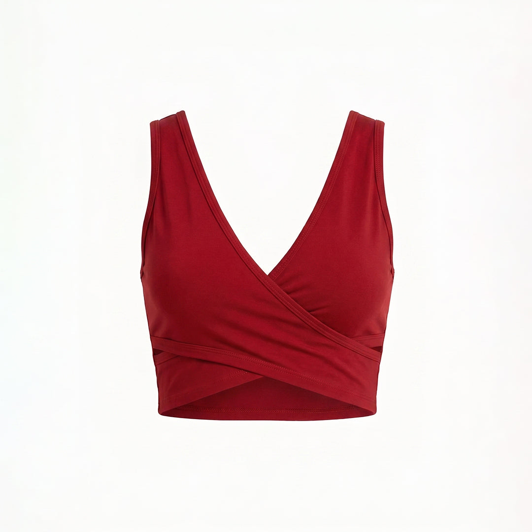 Crop Top cruzado