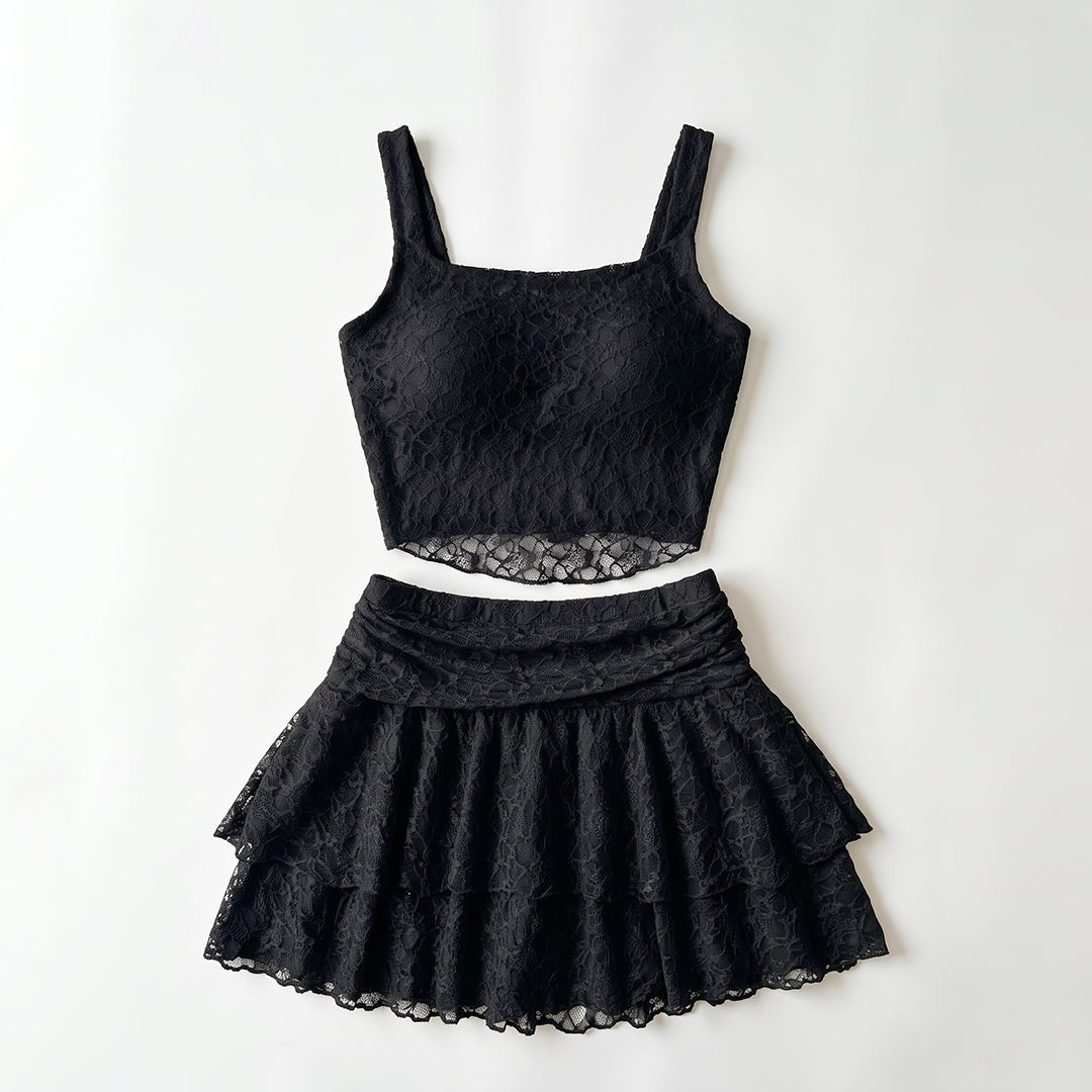 Falda mini escaje