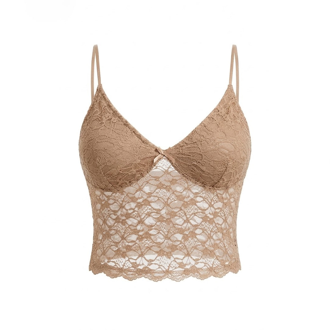 Top encaje