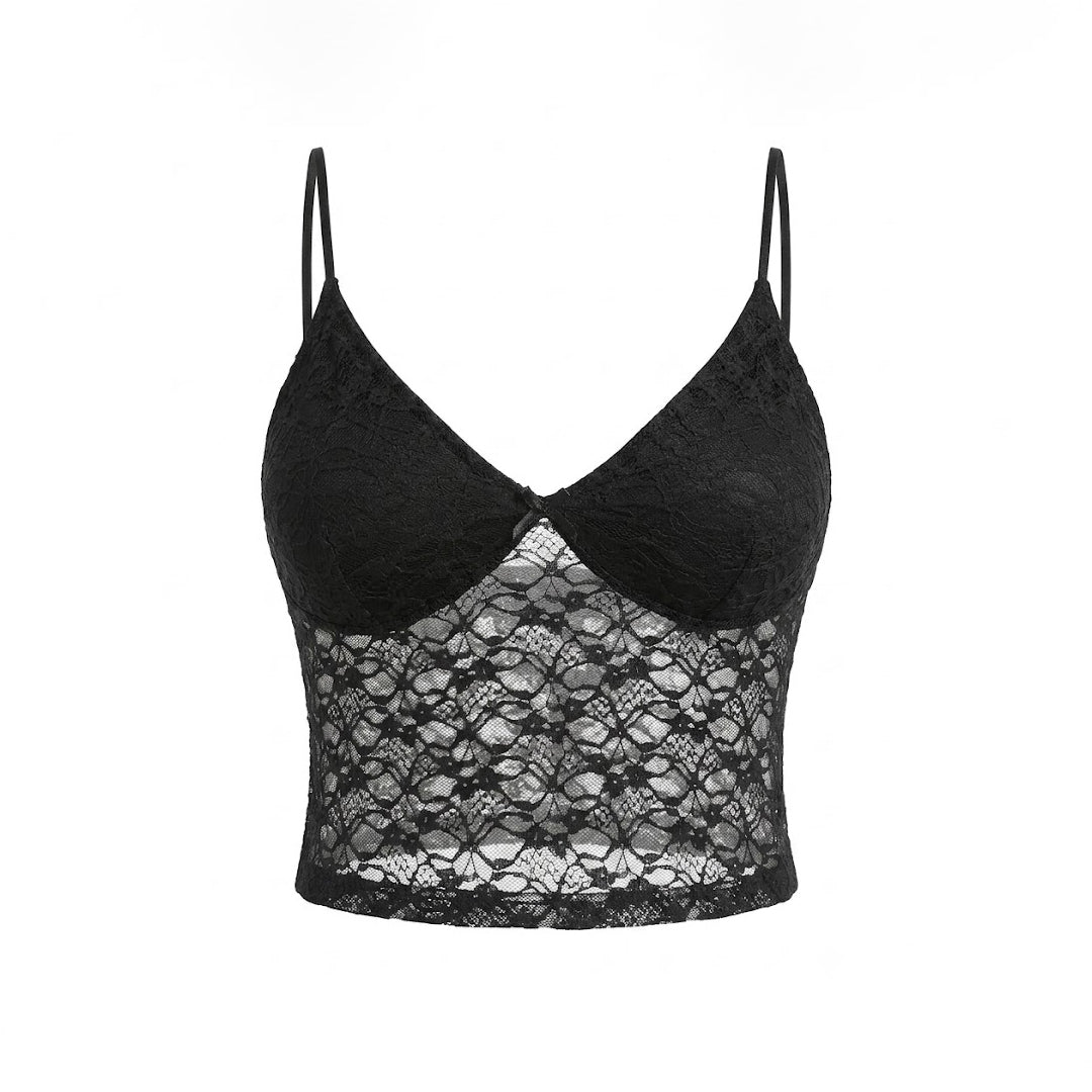 Top encaje
