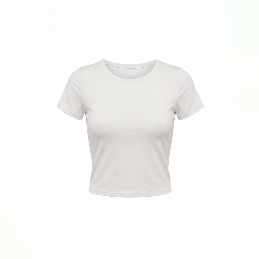 Blusa básica manga corta