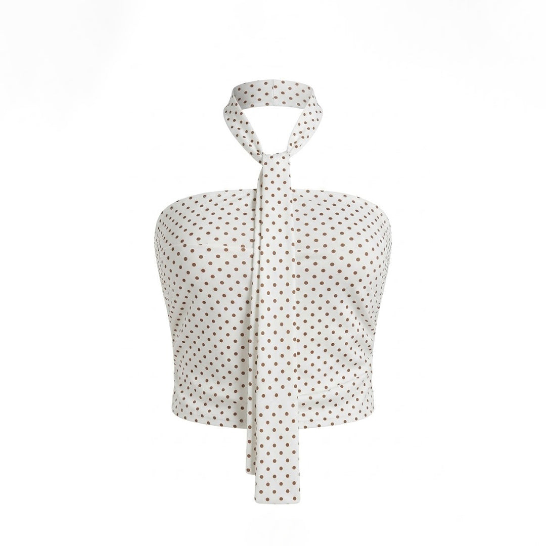 Top polka dots bufanda